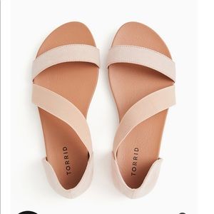 Torrid flats/sandals (WW) extra wide 10